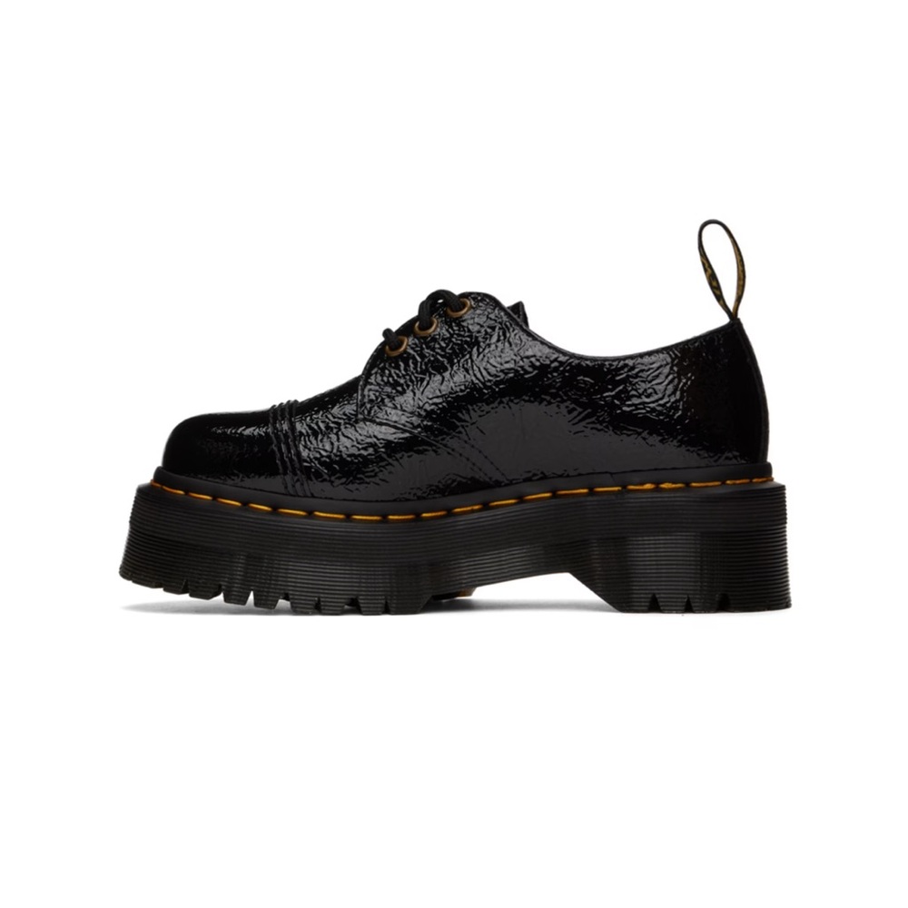 Dr. Marten’s 1461 Quad Black Platform Derby shoes Sz. 39/8